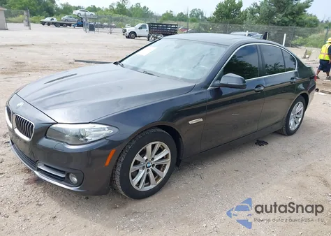 2015 BMW 528I из США, поврежденный, VIN WBA5A5C54FD514990